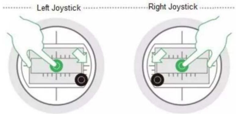 Left Joystick Right Joystick