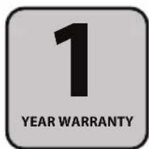 1 YEAR WARRANTY