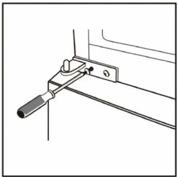 Seiki SC-269AU8TMW - REVERSING THE DOOR (Cont.) - 3