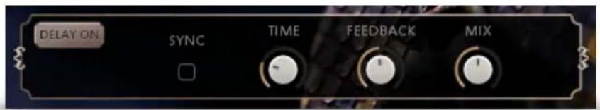 DELAY ON SYNC TIME FEEDBACK MIX