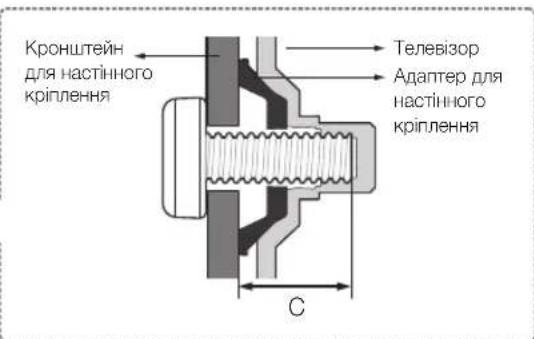 Two diagrams showing a bolt and its cross-sections of internal components, no text or symbols present.