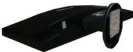 SAMSUNG S17MYSKB - Montaje del monitor - 1