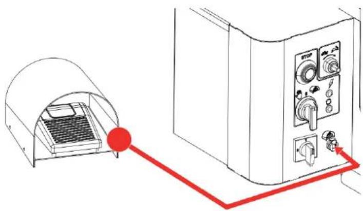 ADE Bully2000-240618 - Connection of the foot switch - 1