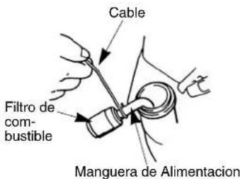 Cable Filtro de combustible Manguera de Alimentacion