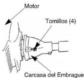 Motor Tornillos (4) Carcasa del Embrague