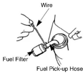 Wire Fuel Filter Fuel Pick-up Hose