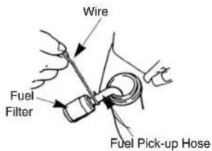 Wire Fuel Filter Fuel Pick-up Hose