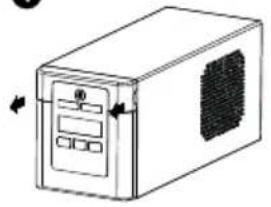 CyberPower M550L JP - バッテリの取り付け - 1