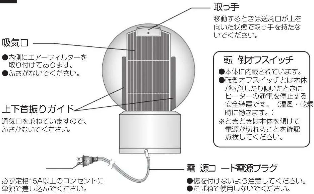 Yamazen YAR-ZD171 - 背面 - 1