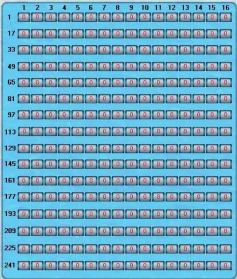 1 2 3 4 5 6 7 8 9 10 11 12 13 14 15 16 1 0 0 0 0 0 0 0 0 0 0 0 0 0 0 0 0 0 17 0 0 0 0 0 0 0 0 0 0 0 0 0 0 0 0 0 0 33 0 0 0 0 0 0 0 0 0 0 0 0 0 0 0 0 0 0 49 0 0 0 0 0 0 0 0 0 0 0 0 0 0 0 0 0 65 0 0 0 0 0 0 0 0 0 0 0 0 0 0 0 0 81 0 0 0 0 0 0 0 0 0 0 0 0 0 0 0 0 97 0 0 0 0 0 0 0 0 0 0 0 0 0 0 0 113 0 0 0 0 0 0 0 0 0 0 0 0 0 0 0 129 0 0 0 0 0 0 0 0 0 0 0 0 0 145 0 0 0 0 0 0 0 0 0 0 0 0 161 0 0 0 0 0 0 0 0 0 0 0129 145 161 177 193 225 241