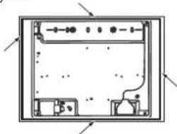 SCHOLTES TV644PBKGH - Fitting the appliance - 3