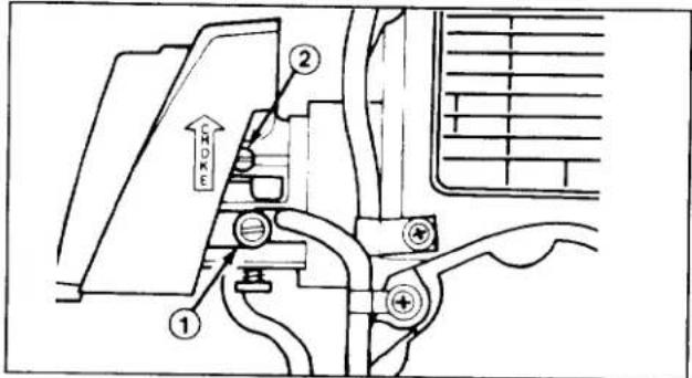 Technical diagram of a mechanical assembly with numbered components and directional arrows indicating flow or movement.