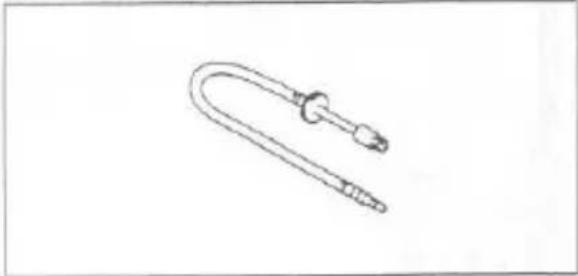 Simple line drawing of a U-shaped tube with a connector (no text or symbols)