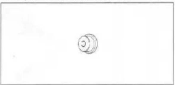 Simple line drawing of a circular object on a plain background (no text or symbols)