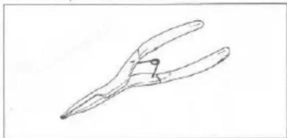 Line drawing of a pair of pliers with a handle (no text or symbols)