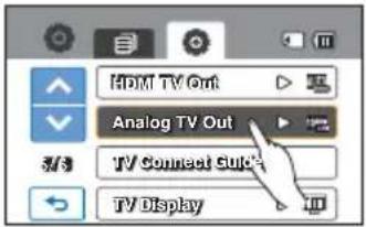 HDM TV Out Analog TV Out TV Connect Guide TV Display