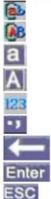 a A 123 - Enter ESC