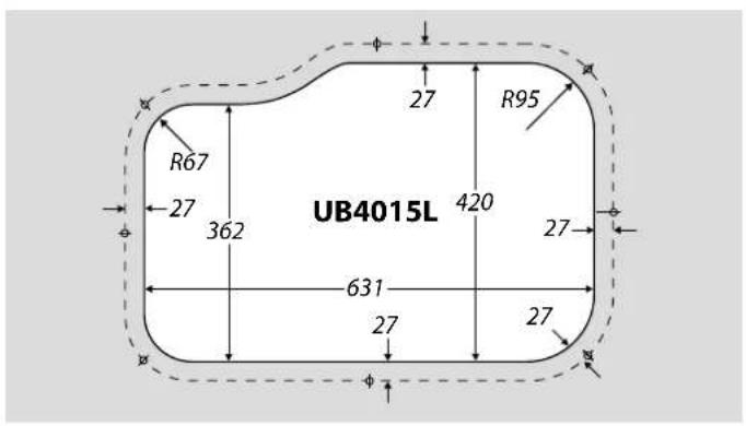 UB4015L R67 27 362 27 27 631 27 27 420 27 R95