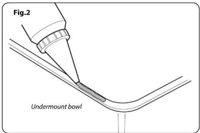 Fig.2 Undermount bowl