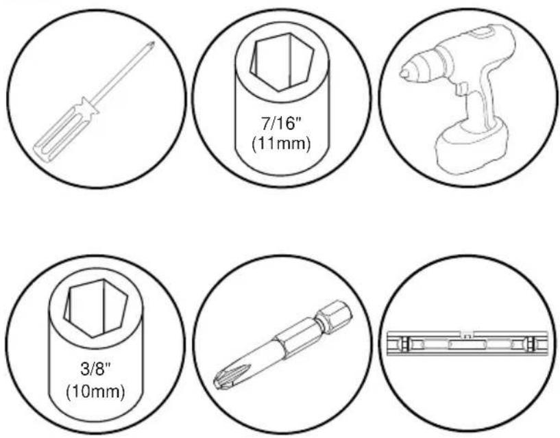 7/16" (11mm) 3/8" (10mm)