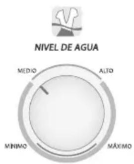 Easy LIE16585XRR - Selección del nivel de agua - 1
