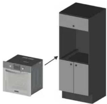 Mabe HM6000LWN - Fijación y empotre - 1