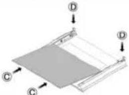 Meireles M 610 - EXTRACCIÓN DE LA PUERTA DEL HORNO PARA LA LIMPIEZA - 4