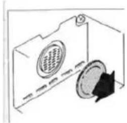 Meireles M 610 - EXTRACCIÓN DE LA PUERTA DEL HORNO PARA LA LIMPIEZA - 6