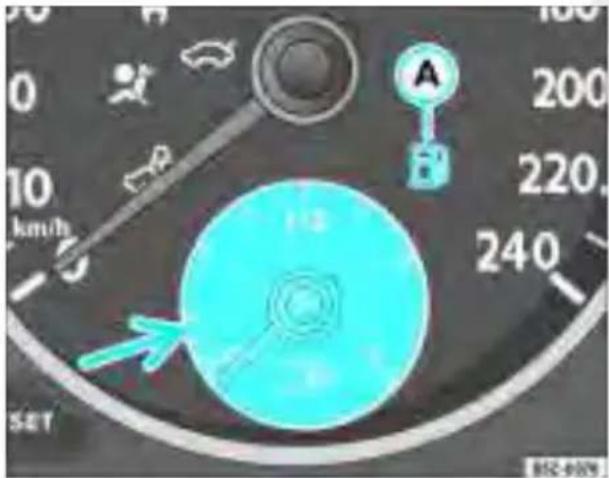 0 10 km/h A B 200 220 240 SET 852-9029