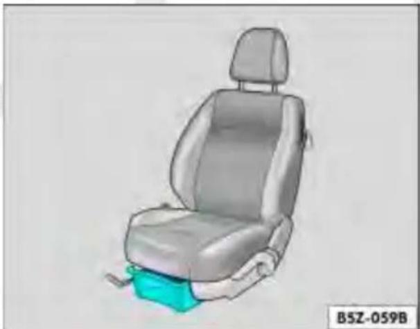 VOLKSWAGEN SpaceFox (2014) - Porta-objetos - 1