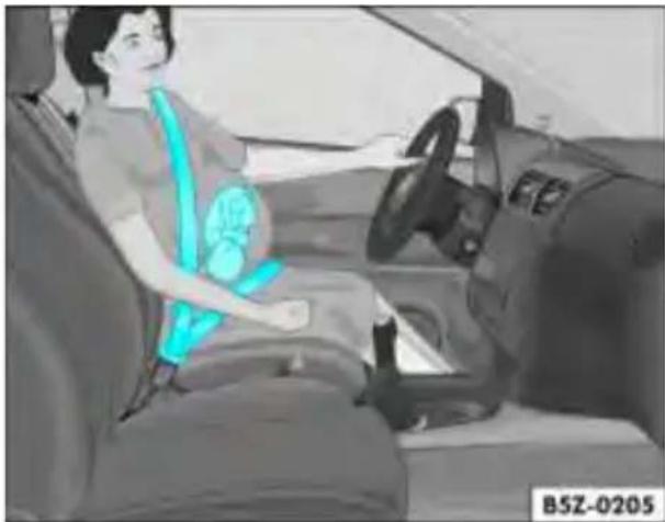 VOLKSWAGEN SpaceFox (2014) - As gestantes também devem colocar corretamente o cinto de segurança - 1