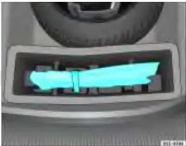 VOLKSWAGEN SpaceFox (2014) - Triângulo de segurança - 1