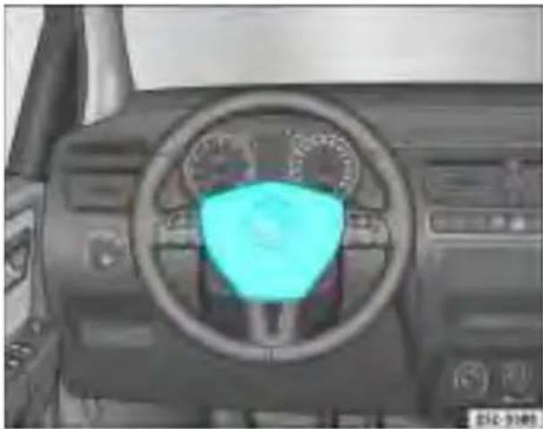 VOLKSWAGEN SpaceFox (2014) - Descrição dos airbags - 1