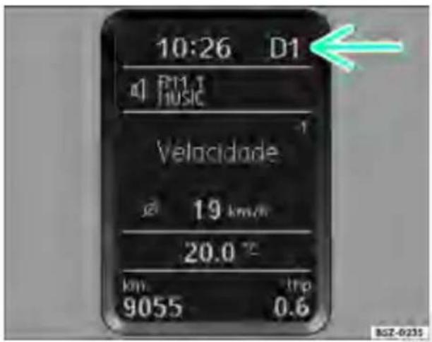 10:26 D1 P11 T MUSIC Velacidade 19 km/h 20.0 °C km. thp 9055 0.6 BSZ-0235