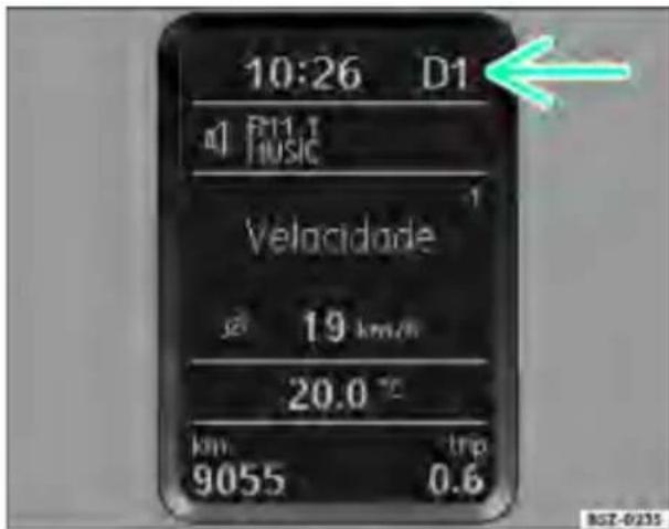 10:26 D1 #1 F11.T #USIC Velacidade 19 km/h 20.0 °C km trip 9055 0.6 B5Z-0235