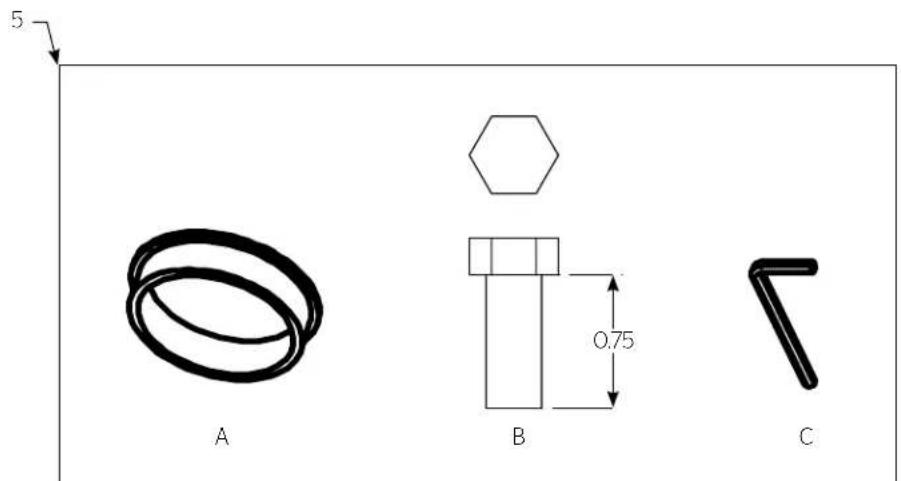 5 A B 0.75 C