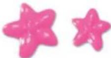 Gel-a-Peel Accessory 3 pk Kit Sparkle - ②STAR TIP - 1