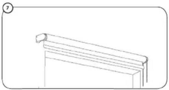 Simple line drawing of a cylindrical object mounted on a base, no text or symbols present