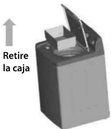 Retire la caja