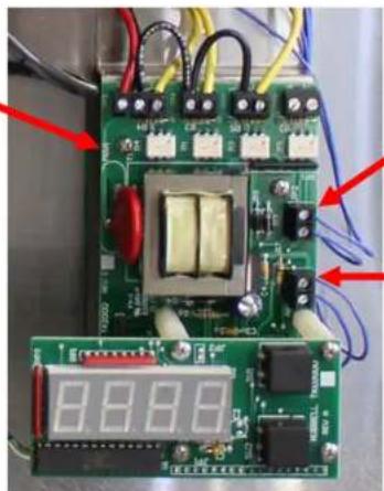 Hubbell 165-2 - Termistor de la Salida: - 1