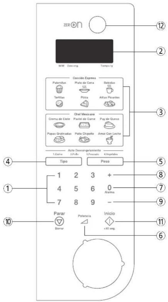 DAEWOO KOR-143HBC - PANEL DE CONTROL - 2