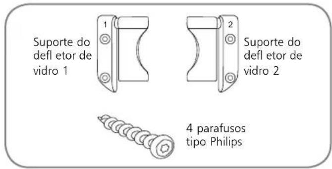 Brastemp BAA80 - Instalação do Defl etor de Vidro - 2