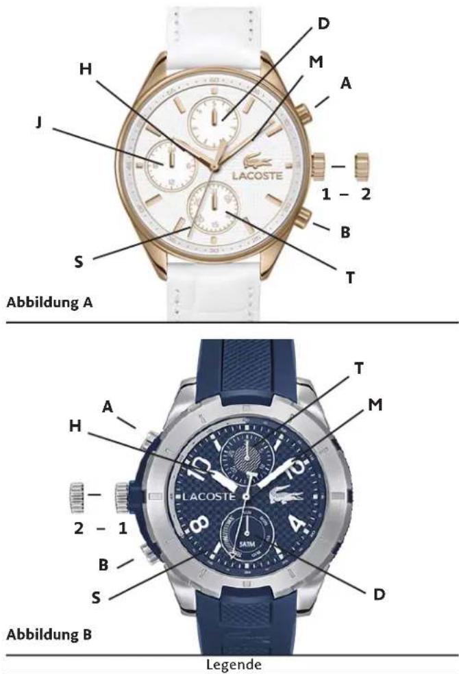 Lacoste 12.12 2010762 - MODELLE MIT HILFSZIFFERBLÄTTERN – TYP B - 1