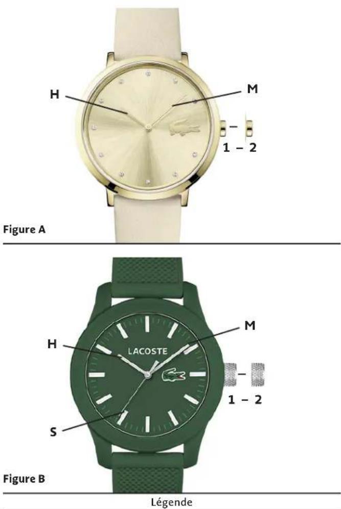 Lacoste 12.12 2010762 - MODÈLES À 2 ET 3 AIGUILLES - 1