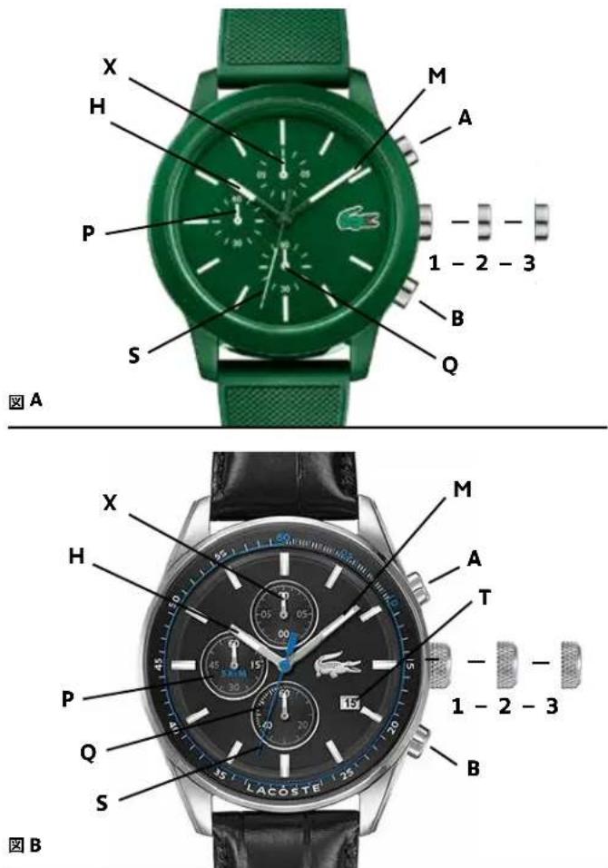 Lacoste 12.12 2010762 - アナログ クロノグラフ - タイプ B - 1