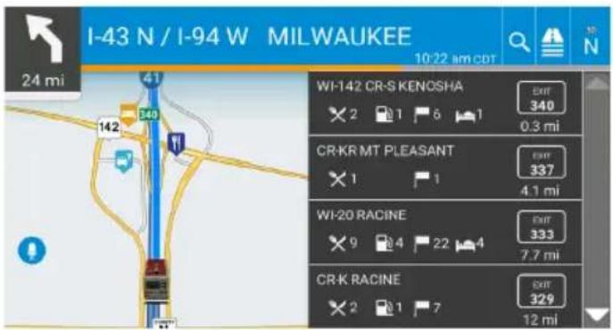 I-43 N / I-94 W MILWAUKEE 10:22 am cdt 24 mi 41 142 340 WI-142 CR-S KENOSHA 2 1 6 1 0.3 mi CR-KR MT PLEASANT 1 1 4.1 mi WI-20 RACINE 9 4 22 4 7.7 mi CR-K RACINE 2 1 7 exit 340 exit 337 exit 333 exit 329 12 mi