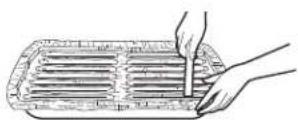Monogram ZDP364NDN - Pour replacer une grille : - 9