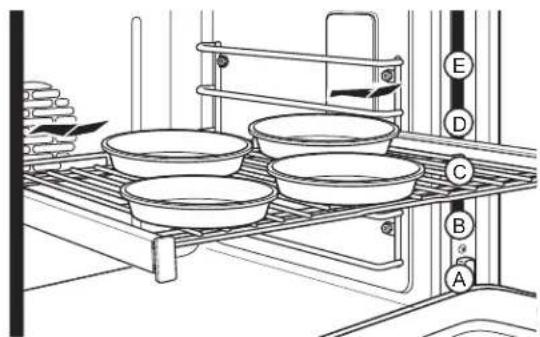 Monogram ZDP364NDN - To replace a rack: - 5