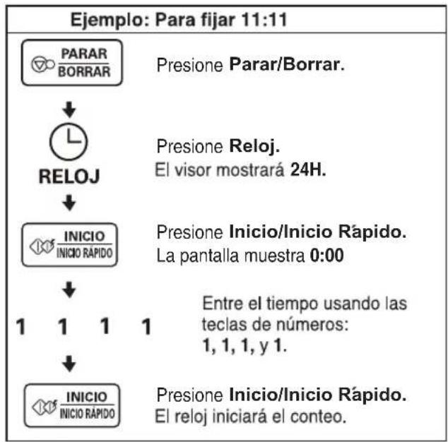 LG MS1442S - FIJAR LA HORA - 1