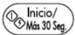 LG MH-1146WQP - Ejemplo: Para programar Más 30 seg. para 2 minutos decocción - 2